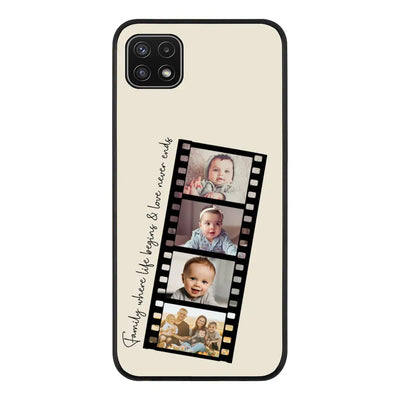 Custom Film Strips Personalised Movie Strip Phone Case - Samsung A Series - Galaxy A22 5G / Rugged