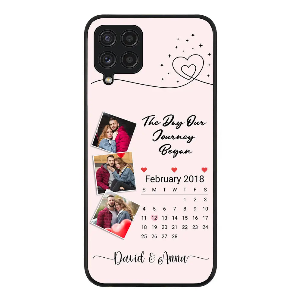 Samsung Galaxy A22 4G / Rugged Black Custom Photo Collage Calendar, Phone Case - Samsung A Series - Stylizedd.com