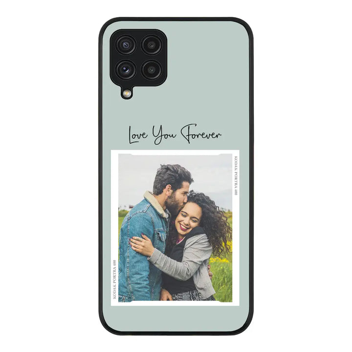 Samsung Galaxy A22 4G / Rugged Black Phone Case Custom Memory Photo, Phone Case - Samsung A Series - Stylizedd