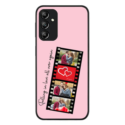 Samsung Galaxy A24 4G / Rugged Black Phone Case Custom Valentine Photo Film Strips, Phone Case - Samsung A Series - Stylizedd