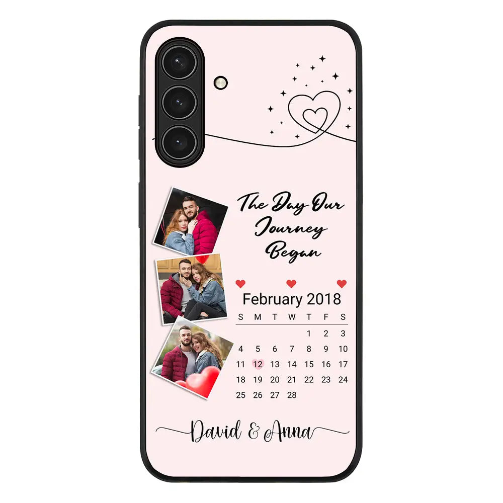 Samsung Galaxy A26 / Rugged Black Custom Photo Collage Calendar, Phone Case - Samsung A Series - Stylizedd.com