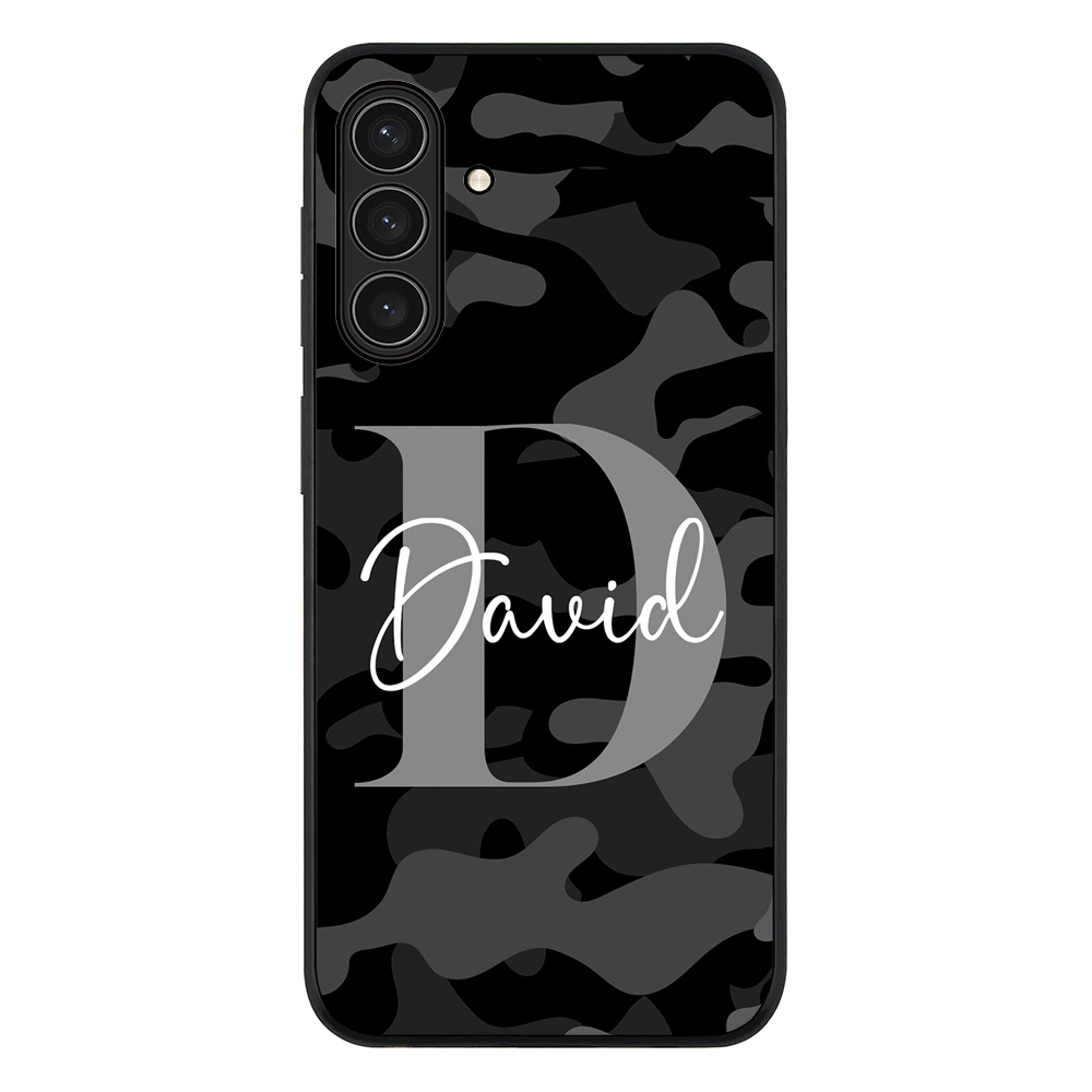 Personalized Name Camouflage Military Camo Phone Case - Samsung A Series - Galaxy A26 / Rugged