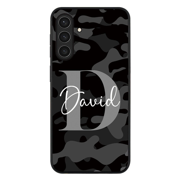 Personalized Name Camouflage Military Camo Phone Case - Samsung A Series - Galaxy A26 / Rugged