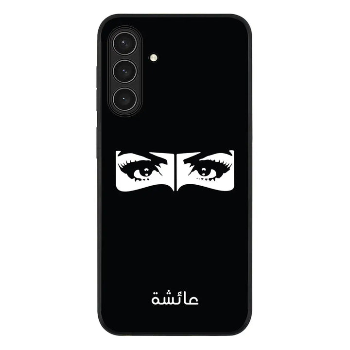 Custom Name Niqabi Eye Phone Case - Samsung A Series - Galaxy A26 / Rugged Black - Phone Case
