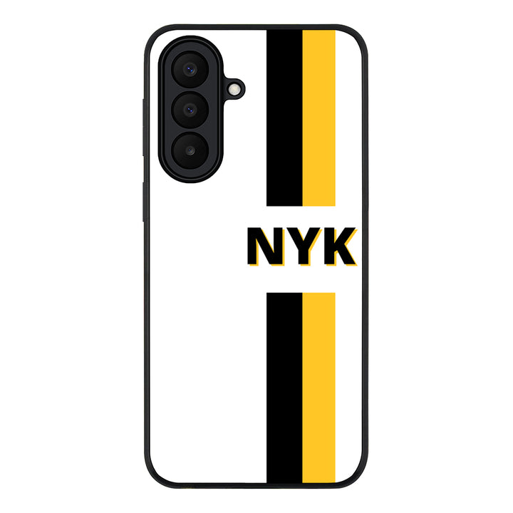 Custom Striped Monogram Phone Case - Samsung A Series