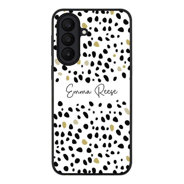 Pebble Multi Color Custom Text, My Name Phone Case - Samsung A Series