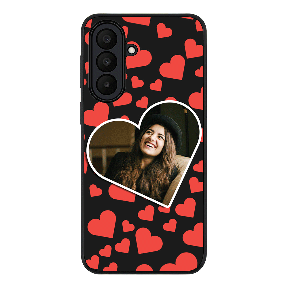 Custom Photo Heart shaped, Phone Case - Samsung A Series