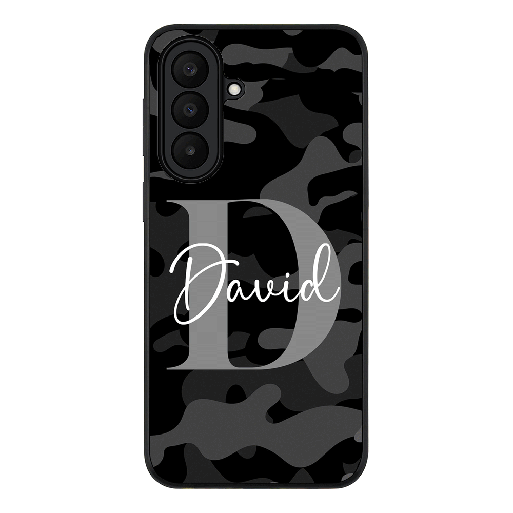 Personalized Name Camouflage Military Camo Phone Case - Samsung A Series