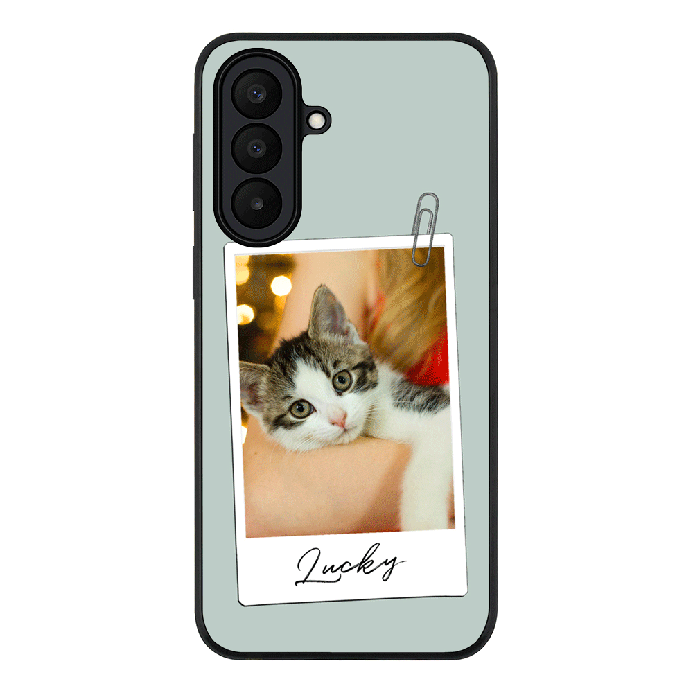 Polaroid Photo Pet Cat, Phone Case - Samsung A Series