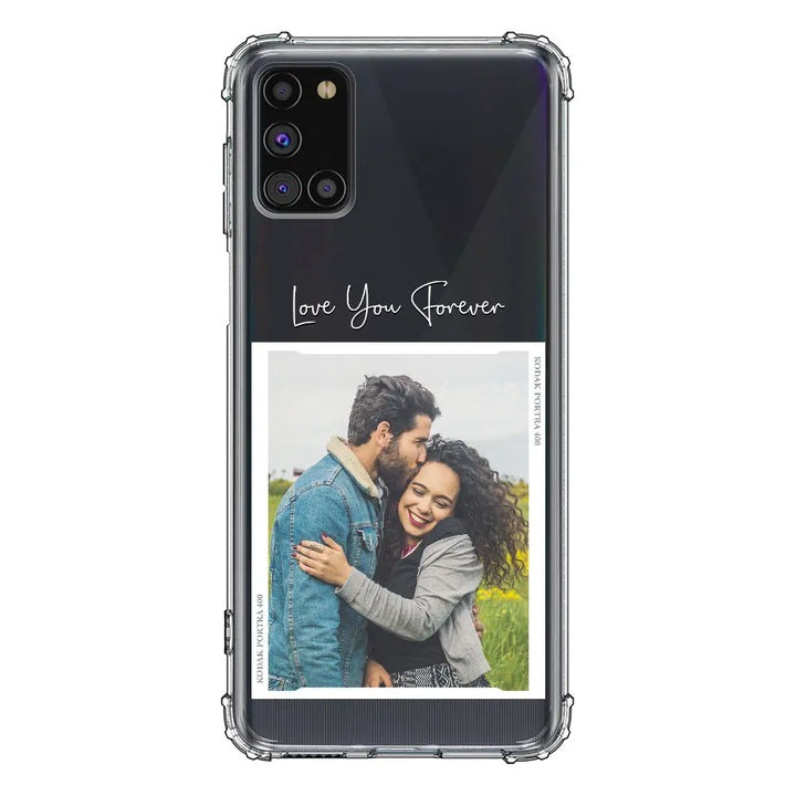 Samsung Galaxy A31 / Clear Classic Phone Case Custom Memory Photo, Phone Case - Samsung A Series - Stylizedd