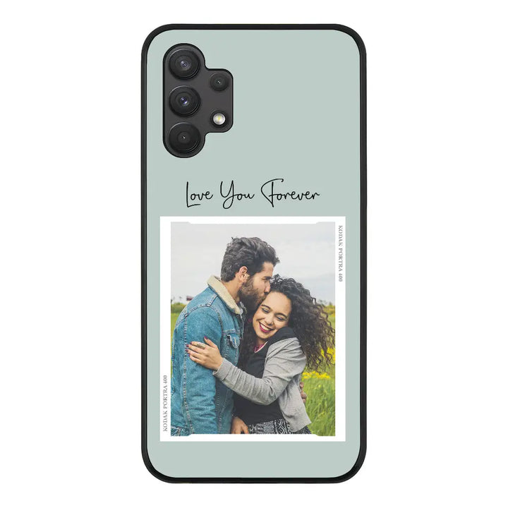 Samsung Galaxy A32 4G / Rugged Black Phone Case Custom Memory Photo, Phone Case - Samsung A Series - Stylizedd