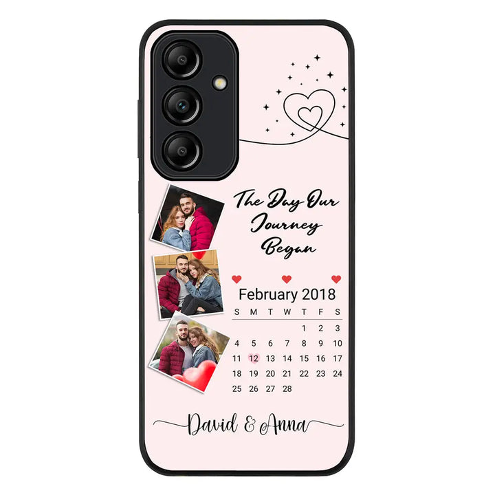 Samsung Galaxy A35 / Rugged Black Custom Photo Collage Calendar, Phone Case - Samsung A Series - Stylizedd.com