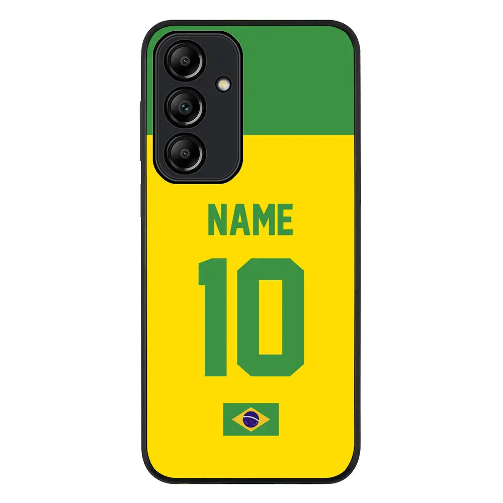 Personalized Football Jersey Phone Case Custom Name & Number - Samsung A Series - Galaxy A35