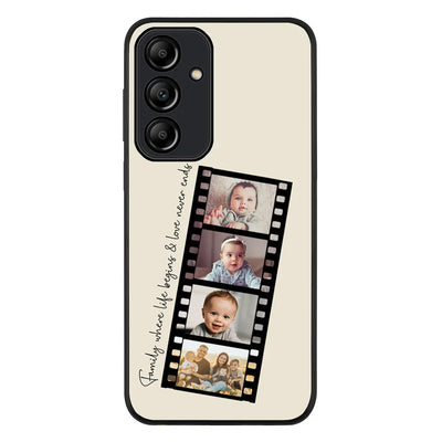 Custom Film Strips Personalised Movie Strip Phone Case - Samsung A Series - Galaxy A35 / Rugged