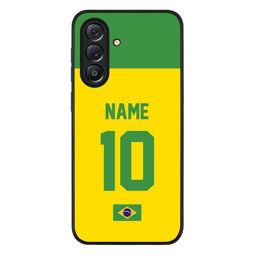 Personalized Football Jersey Phone Case Custom Name & Number - Samsung A Series - Galaxy A36