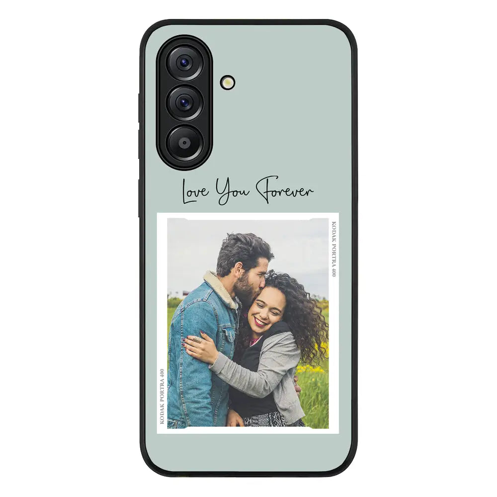 Custom Memory Photo Phone Case - Samsung A Series - Galaxy A36 / Rugged Black - Stylizedd