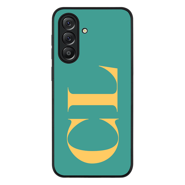 Personalized Monogram Large Initial 3D Shadow Text Phone Case - Samsung A Series - Galaxy A36