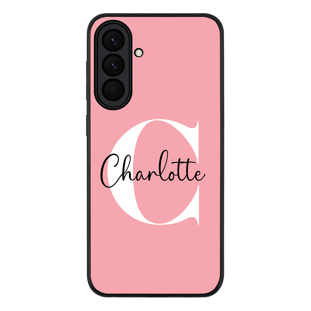 Custom Monogram Large Initial Name & Letter, Phone Case - Samsung A Series