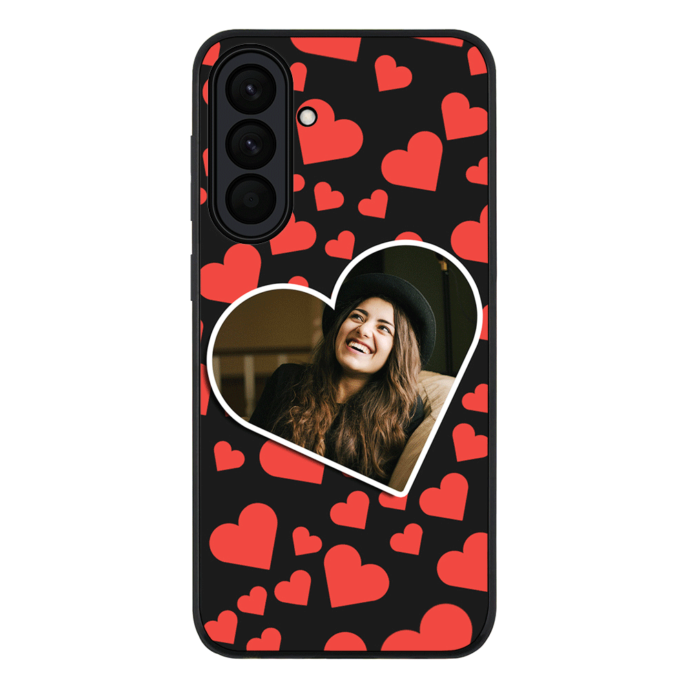Custom Photo Heart shaped, Phone Case - Samsung A Series