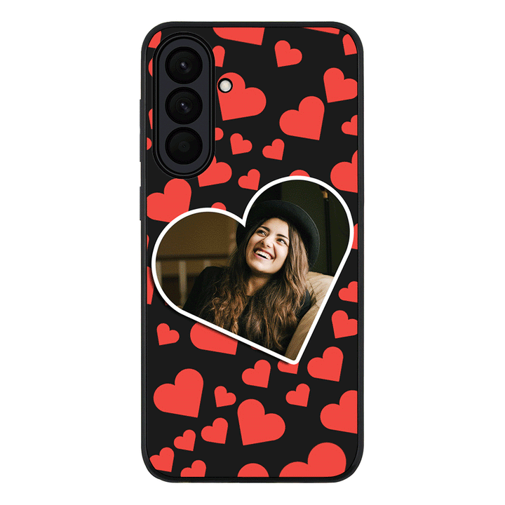 Custom Photo Heart shaped, Phone Case - Samsung A Series
