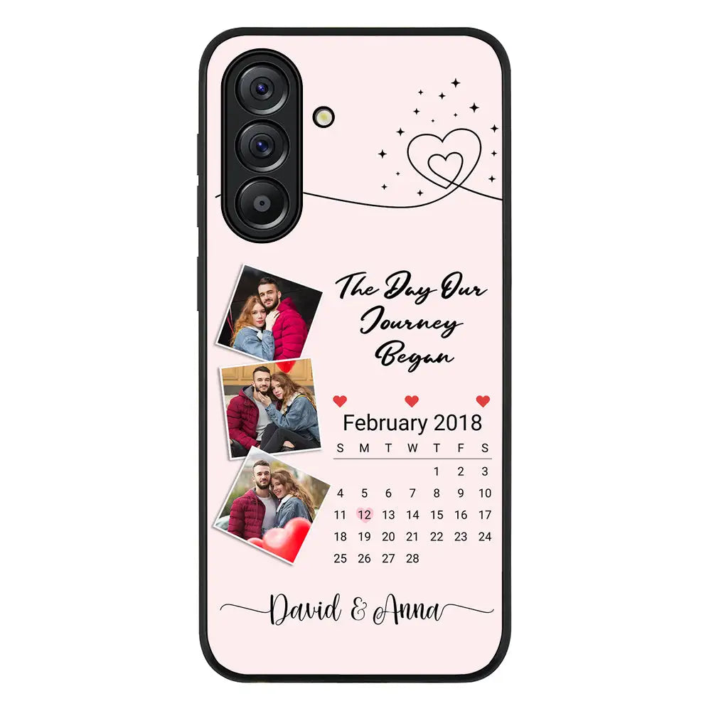 Samsung Galaxy A56 / Rugged Black Custom Photo Collage Calendar, Phone Case - Samsung A Series - Stylizedd.com