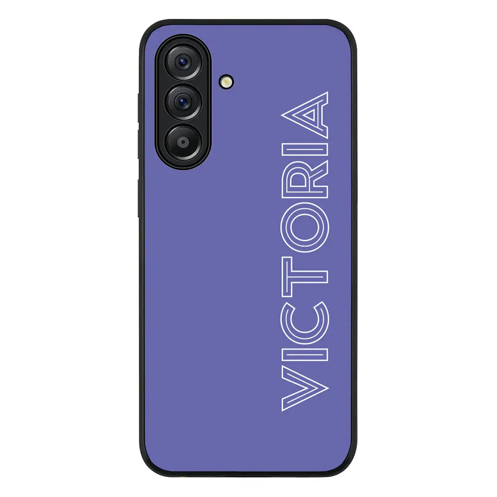 Personalized Name Custom Phone Case - Samsung A Series - Galaxy A56 / Rugged Black - Stylizedd