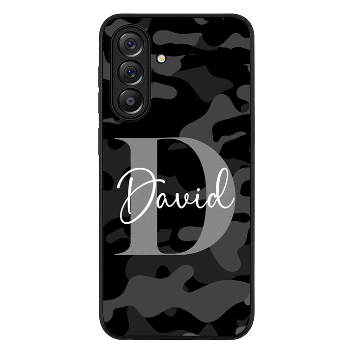 Personalized Name Camouflage Military Camo Phone Case - Samsung A Series - Galaxy A56 / Rugged
