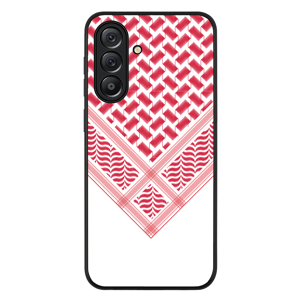 Custom Arab Shemagh Phone Case - Samsung A Series - Galaxy A56 / Rugged Black - Stylizedd