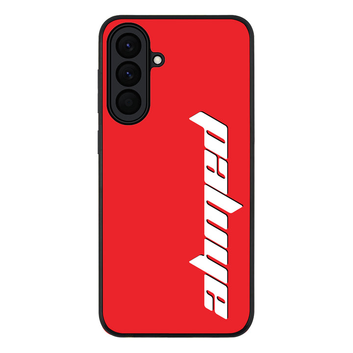 Custom Text, Vertical Name Phone Case - Samsung A Series