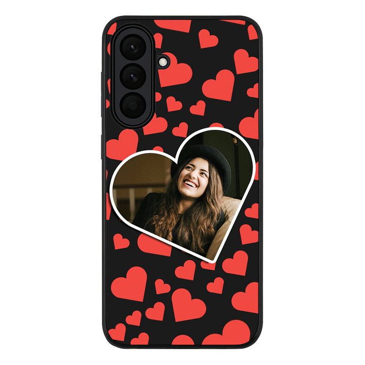 Custom Photo Heart shaped, Phone Case - Samsung A Series