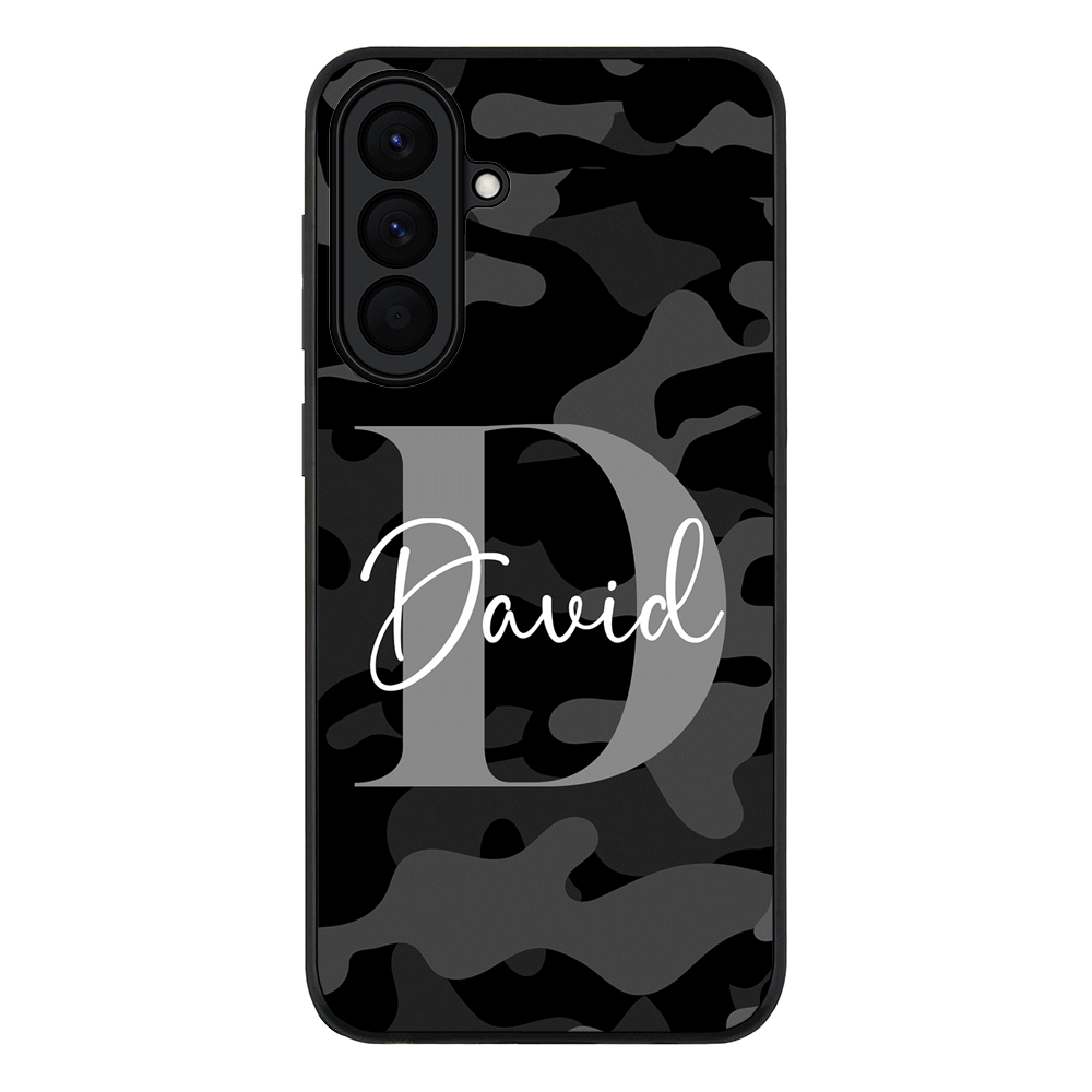 Personalized Name Camouflage Military Camo Phone Case - Samsung A Series