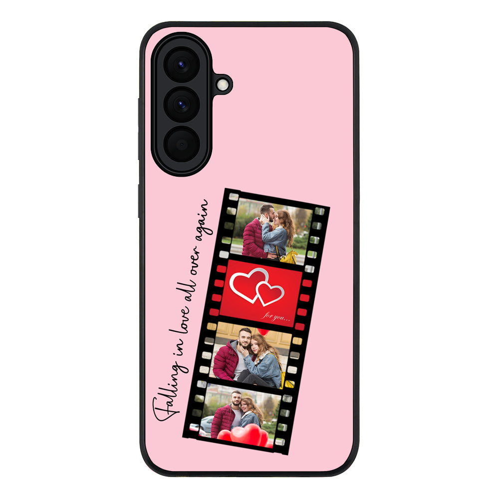 Custom Valentine Photo Film Strips, Phone Case - Samsung A Series