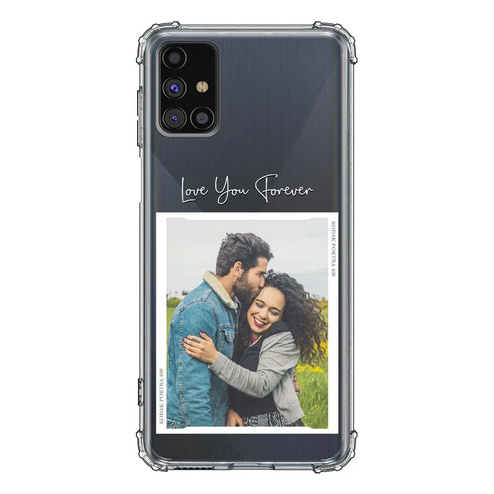 Samsung Galaxy A71 4G / Clear Classic Phone Case Custom Memory Photo, Phone Case - Samsung A Series - Stylizedd