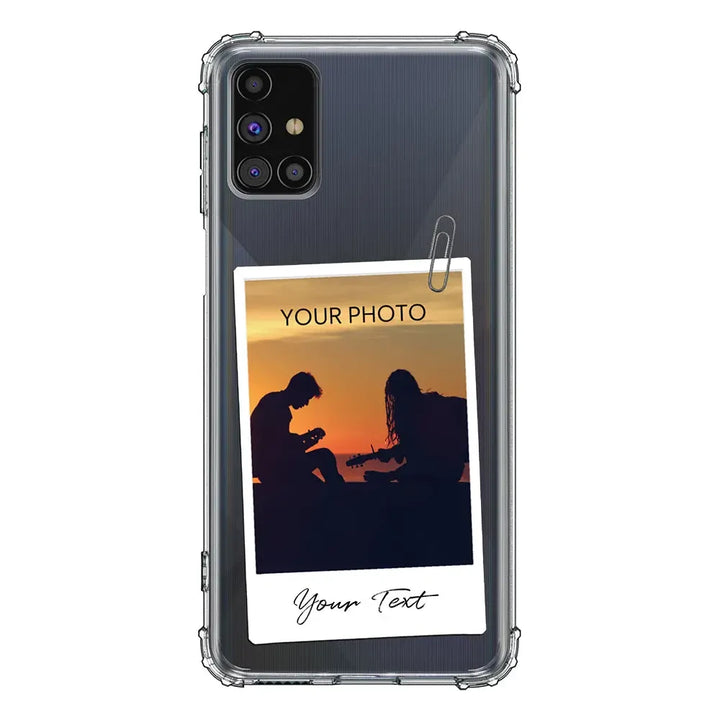 Samsung Galaxy A71 4G / Clear Classic Phone Case Polaroid Photo Phone Case - Samsung A Series - Stylizedd