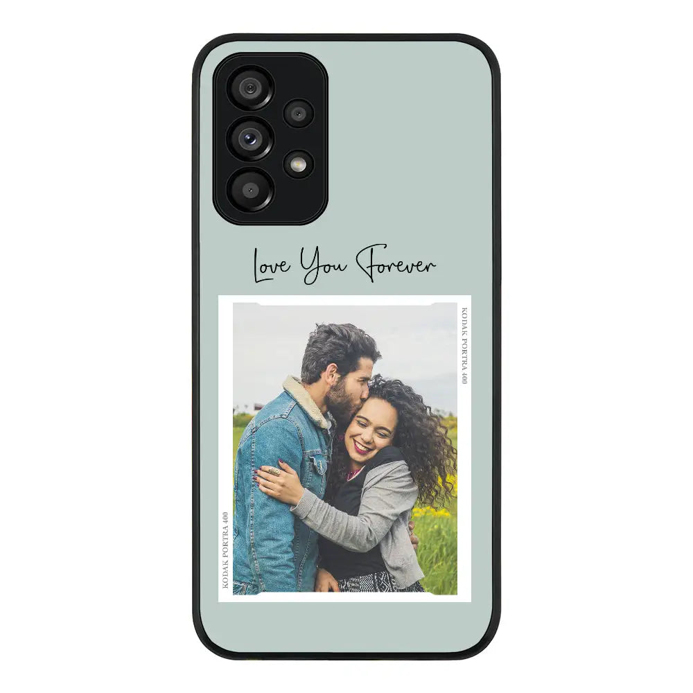 Samsung Galaxy A73 5G / Rugged Black Phone Case Custom Memory Photo, Phone Case - Samsung A Series - Stylizedd