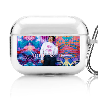 Airpods Pro / Clear Classic Airpods Case Custom Photo, My Style Airpods Case - Stylizedd.com