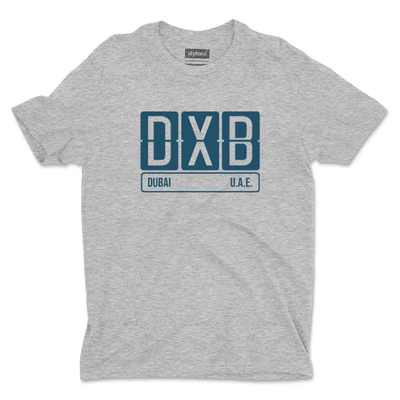 Custom Airport Code Sign T - shirt - Classic - Light Grey / XS - T - Shirt