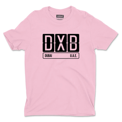 Custom Airport Code Sign T - shirt - Classic - Pink / XS - T - Shirt
