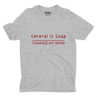 Custom Change My Mind T - shirt - Classic - Light Grey / XS - T - Shirt