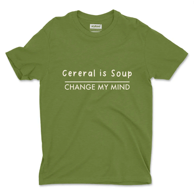 Custom Change My Mind T - shirt - Classic - Military Green / XS - T - Shirt