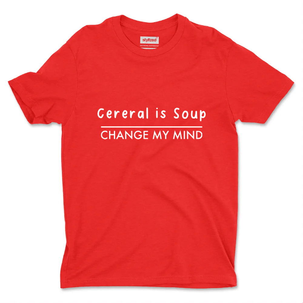Custom Change My Mind T - shirt - Classic - Red / XS - T - Shirt