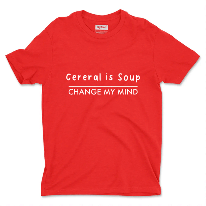 Custom Change My Mind T - shirt - Classic - Red / XS - T - Shirt