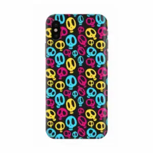 Crazy Skulls iPhone case - Stylizedd