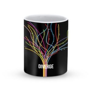 Diverge printed mug - Stylizedd