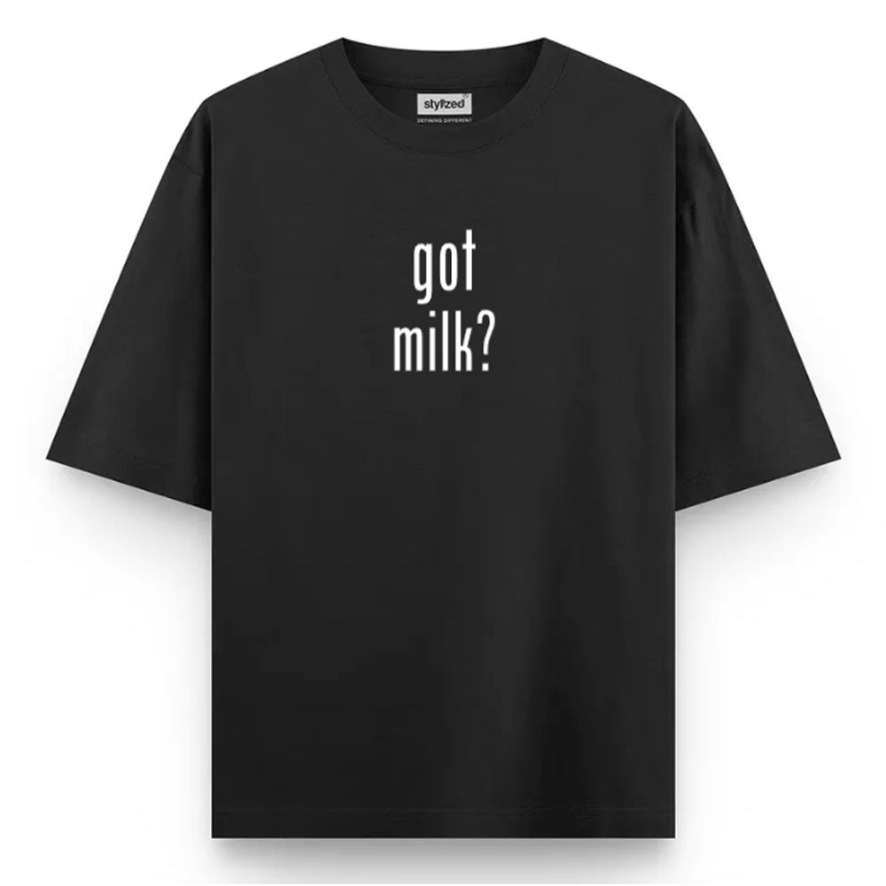 Custom Got T-shirt - Oversize - Black / XS - T-Shirt