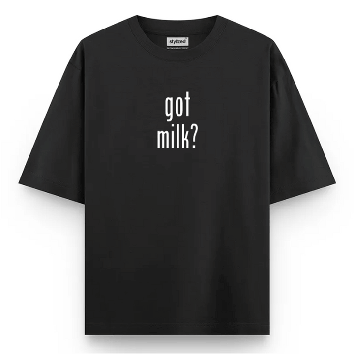 Custom Got T-shirt - Oversize - Black / XS - T-Shirt