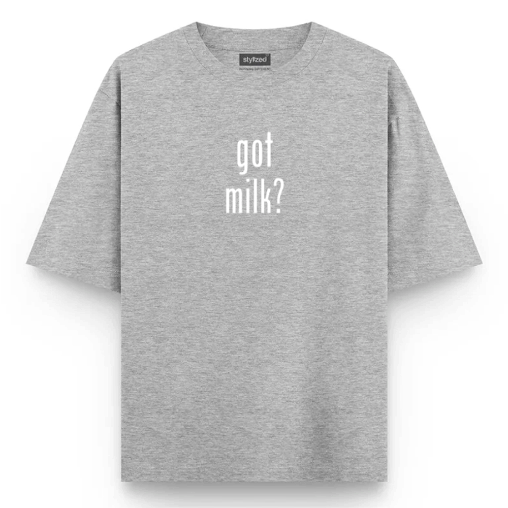 Custom Got T-shirt - Oversize - Light Grey / XS - T-Shirt