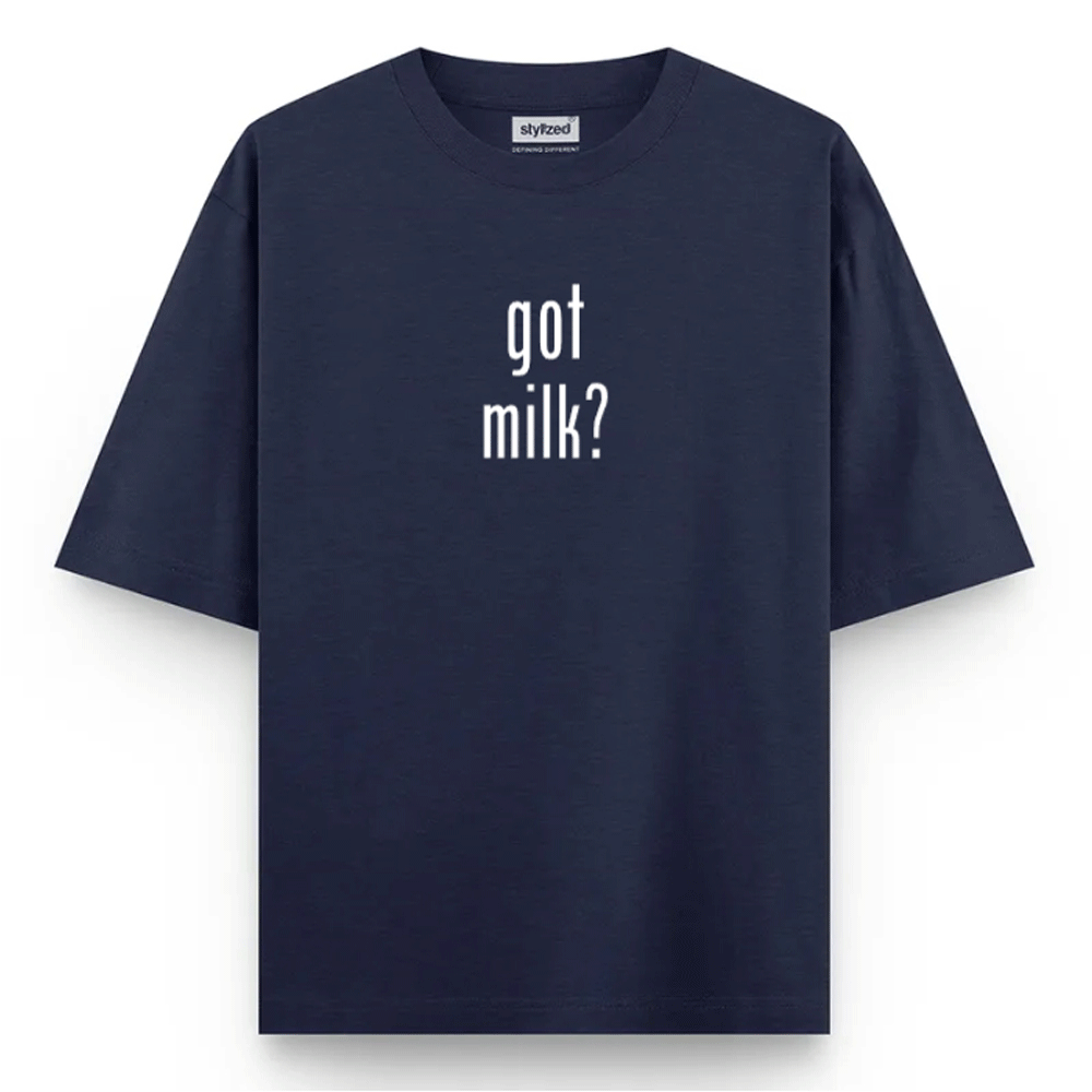 Custom Got T-shirt - Oversize - Navy Blue / XS - T-Shirt