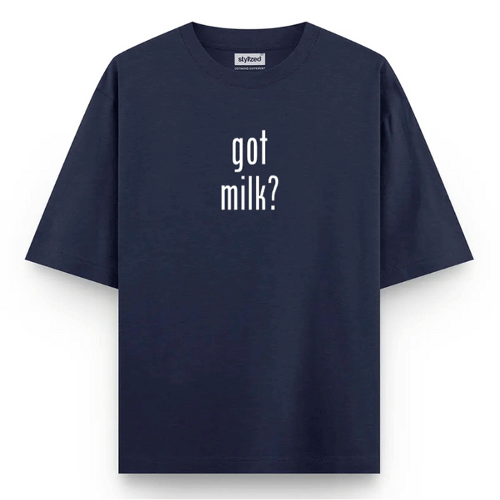 Custom Got T-shirt - Oversize - Navy Blue / XS - T-Shirt