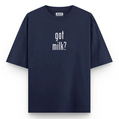 Custom Got T-shirt - Oversize - Navy Blue / XS - T-Shirt